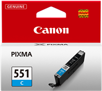 Canon CLI-551C cyan ink cartridge