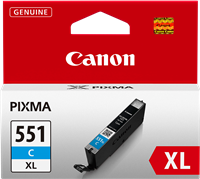 Canon CLI-551C XL cyan ink cartridge