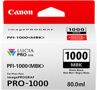 Canon PFI-1000mbk Black (matt) ink cartridge