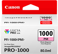Canon PFI-1000pm magenta (Photo) ink cartridge