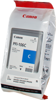 Canon PFI-106c cyan ink cartridge