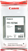 Canon PFI-107bk black ink cartridge