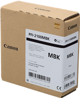 Canon PFI-2100mbk Black (matt) ink cartridge