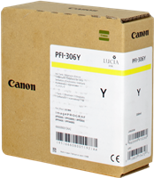 Canon PFI-306y yellow ink cartridge