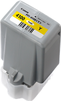 Canon PFI-4100y yellow ink cartridge