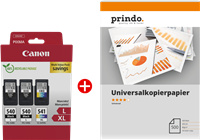 Canon PG-540L+CL-541XL MCVP black / more colours / White value pack