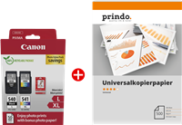 Canon PG-540L+CL-541XL MCVP black / more colours / White value pack