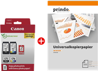 Canon PG-575+CL-576 MCVP black / more colours / White / White value pack