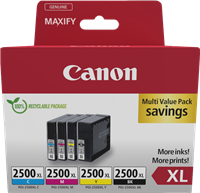 Canon PGI-2500 XL multipack black / cyan / magenta / yellow