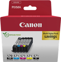 Canon PGI-570+CLI-571 multipack black / black / cyan / magenta / yellow