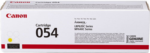 Canon 054 y yellow toner