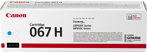Canon 067 hc cyan toner