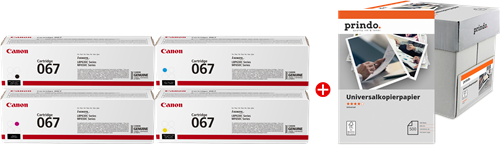 Canon 067 MCVP black / cyan / magenta / yellow / White value pack