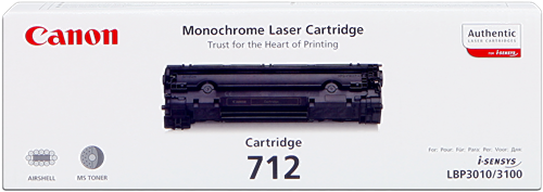 Canon 712 black toner