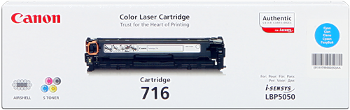 Canon 716c cyan toner