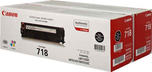 Canon 718BK VP multipack black