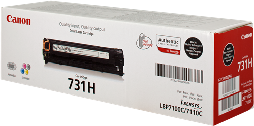Canon 731 HBK black toner
