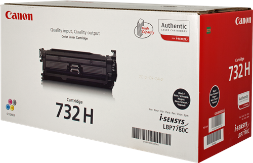 Canon 732hbk black toner