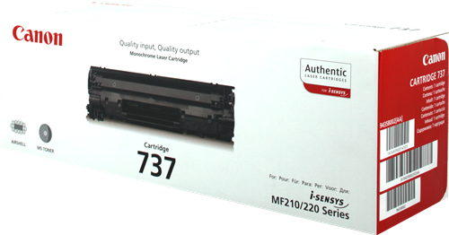Canon 737 black toner