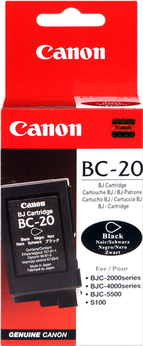 Canon BC-20bk black ink cartridge