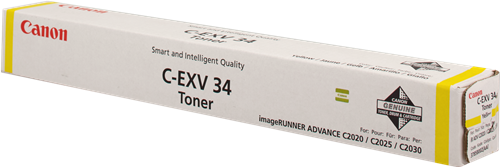 Canon C-EXV34Y yellow toner