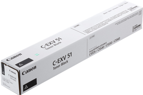 Canon C-EXV51bk black toner