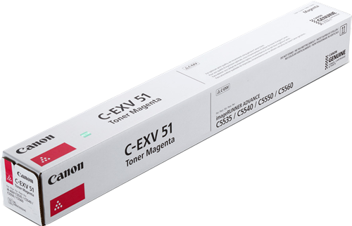 Canon C-EXV51m magenta toner