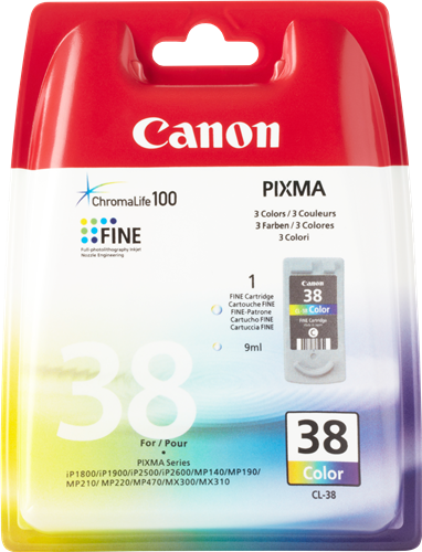 Canon CL-38 more colours ink cartridge