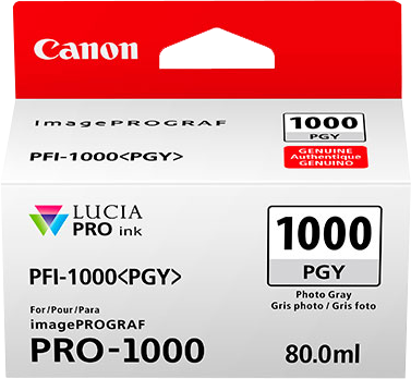 Canon PFI-1000pgy ink cartridge
