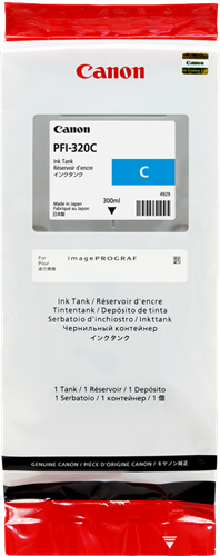 Canon PFI-320c cyan ink cartridge