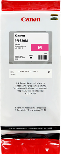 Canon PFI-320m magenta ink cartridge