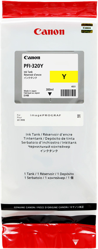 Canon PFI-320y yellow ink cartridge