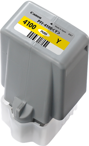 Canon PFI-4100y yellow ink cartridge