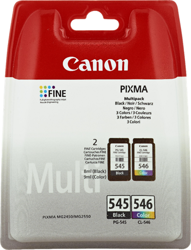 Canon PIXMA MG2550S PG-545+CL-546