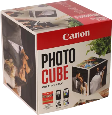Canon PG-560+CL-561 Photo Cube Creative Pack black / more colours value pack