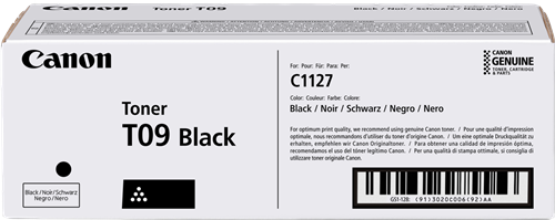 Canon T09 bk black toner