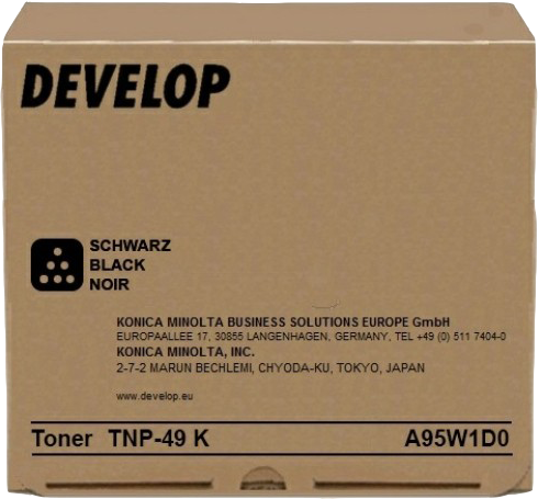 Develop TNP-49 K black toner