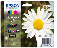 Epson 18 multipack black / cyan / magenta / yellow