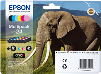 Epson 24 multipack black / cyan / magenta / yellow / cyan (light) / magenta (light)