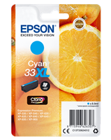 Epson 33 XL cyan ink cartridge