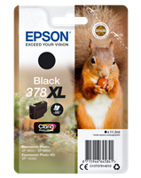 Epson 378XL black ink cartridge