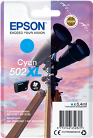 Epson 502XL cyan ink cartridge