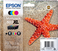 Epson 603XL multipack black / cyan / magenta / yellow