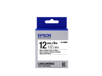 Epson LK-4WBN tape black on white