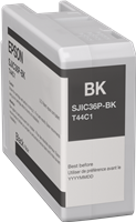 Epson SJIC36P-K black ink cartridge