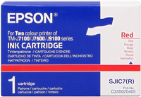 Epson SJIC7-R Red ink cartridge