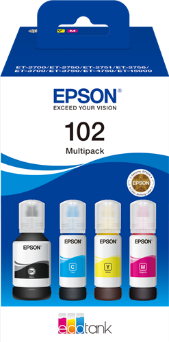 Epson 102 multipack black / cyan / magenta / yellow