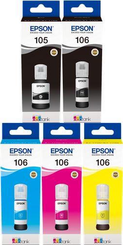 Epson 105/106 multipack black / Black (photo) / cyan / magenta / yellow