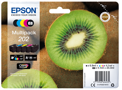 Epson 202 multipack black / cyan / magenta / yellow
