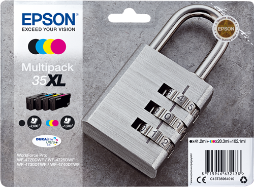 Epson 35XL multipack black / cyan / magenta / yellow